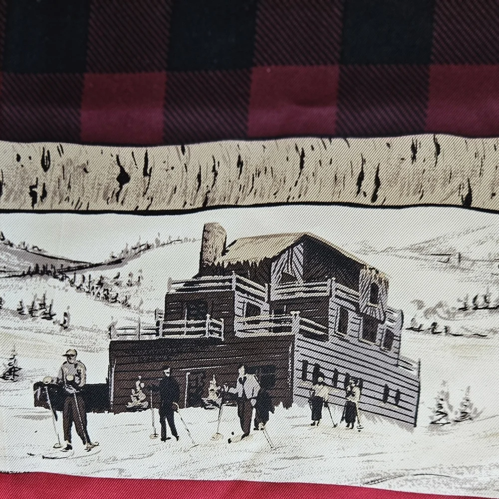 Rare Vintage Ralph Lauren Silk Scarf 35